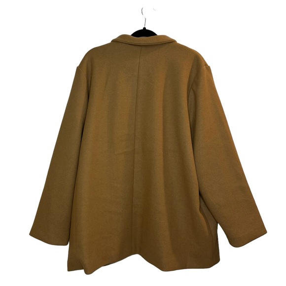 OLD NAVY Coat Camel Brown Tan Peacoat XXL extra large Jacket - Picture 4 of 8